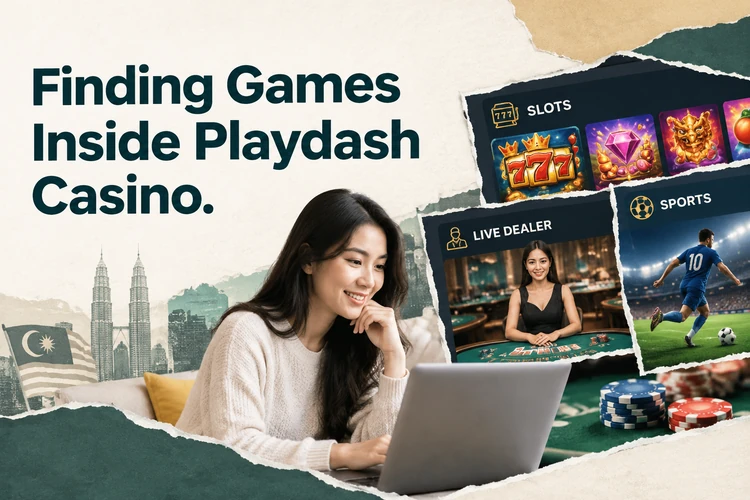 Finding Games Inside Playdash Casino